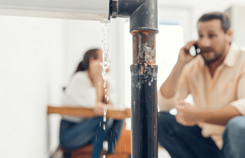 recherche de fuite d’eau en urgence dans une maison avec intervention d’un plombier dans les Landes (40, 64)